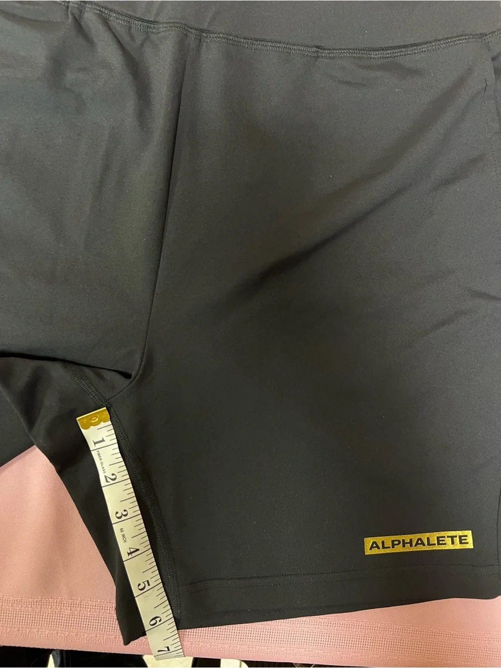 Alphalete LDB MORE 1502 Black Athletic Shorts